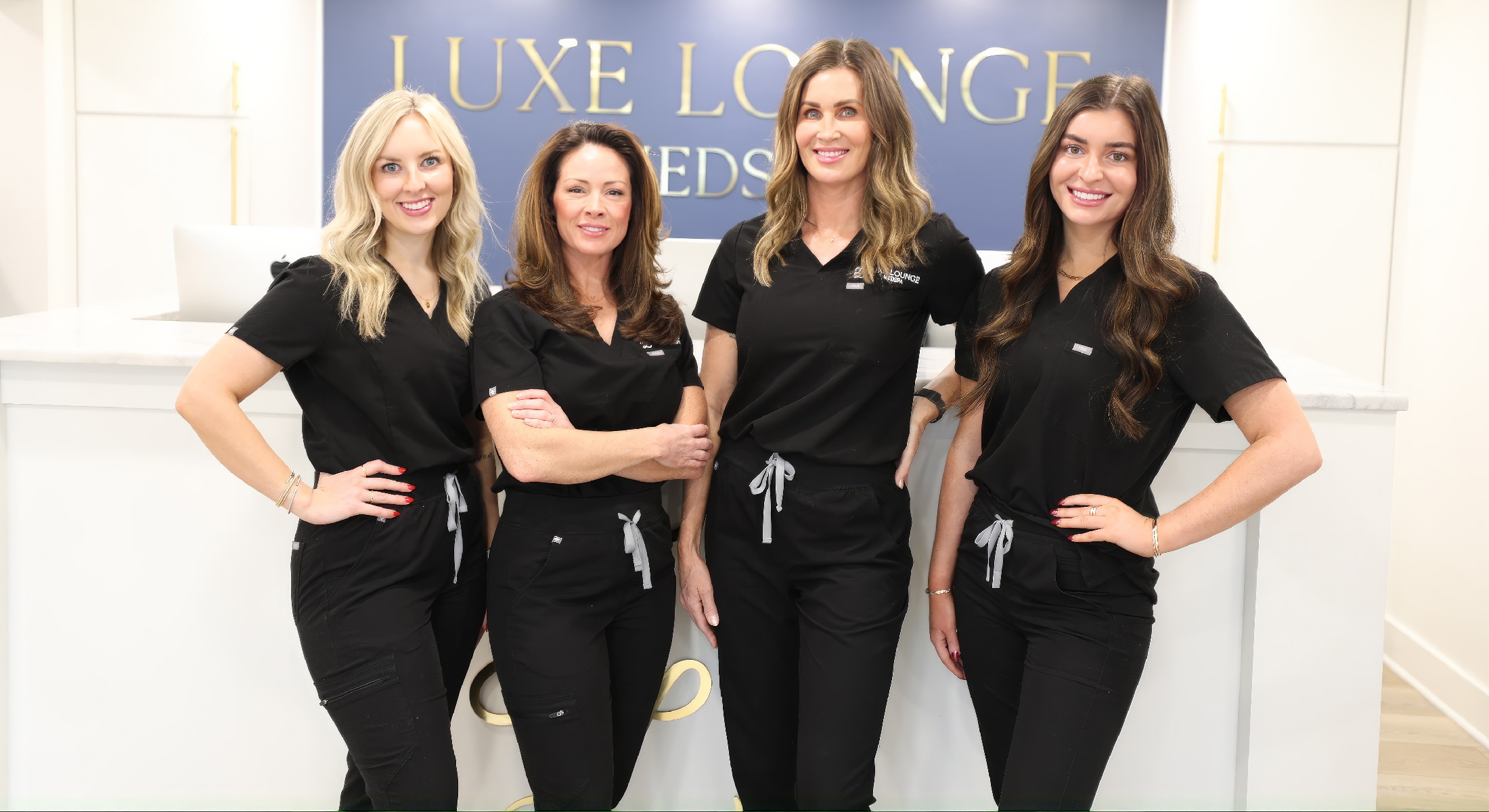Lexington med spa model with blonde hair