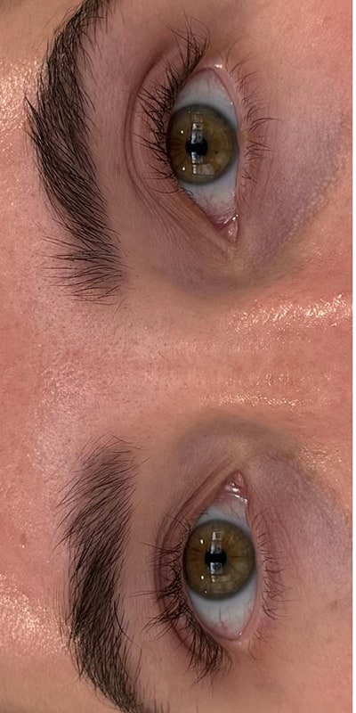 Lashes Before & After Image