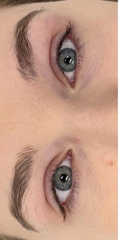 Lashes Before & After Image
