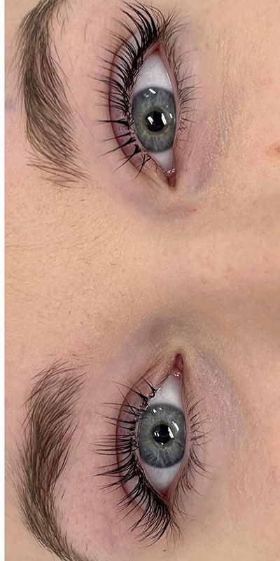 Lashes Before & After Image